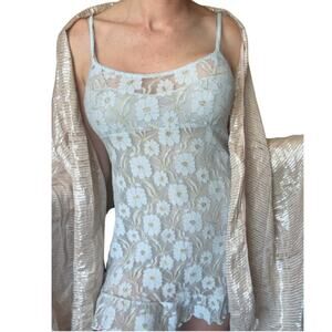 Vintage Victoria’s Secret Lace Slip Dress / Y2K Angelcore Mini Dress